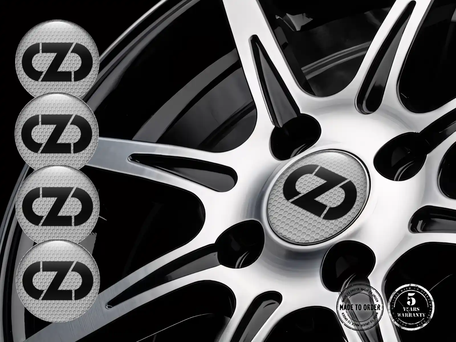 OZ Aufkleber Dome Edition Harz Emblem Labels